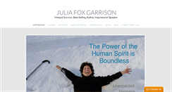 Desktop Screenshot of juliafoxgarrison.com