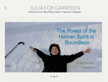 Tablet Screenshot of juliafoxgarrison.com
